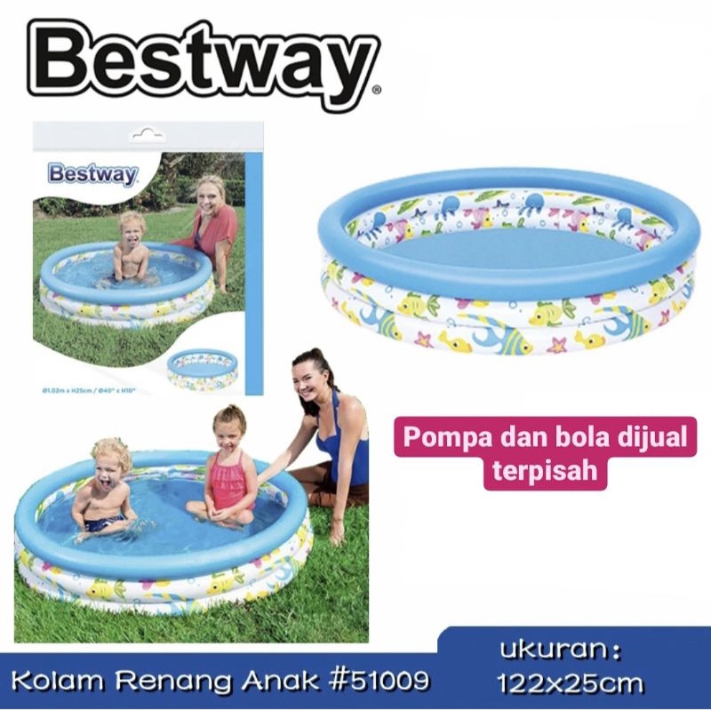 kolam renang bestway 51009 &amp; 51008 / kolam renang anak