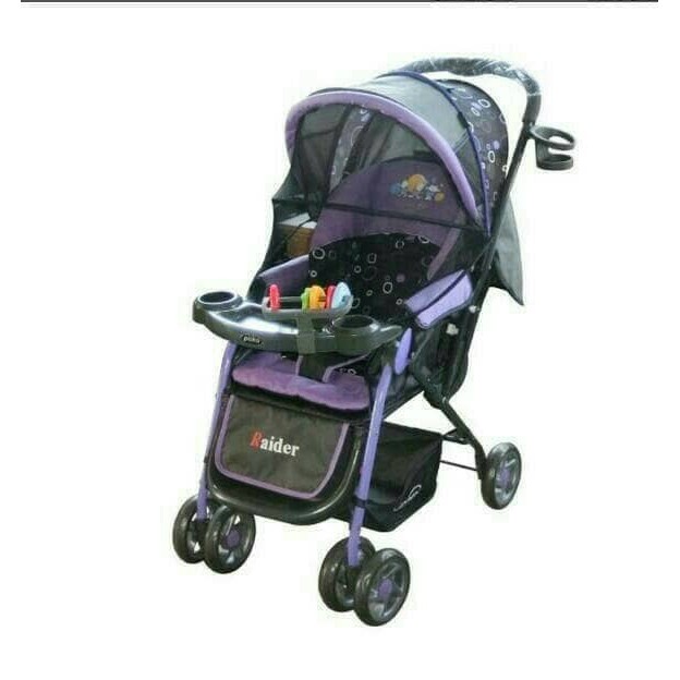 stroller--  BABY STROLLER PLIKO RAIDER KERETA DORONG BAYI DORONGAN ANAK MURAH