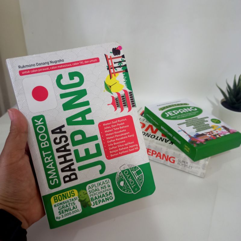 Belajar Bahasa Jepang Smartbook Jepang Bonus Kamus Bahasa Jepang //  Buku Belajar Bahasa Jepang Untuk Pemula-3