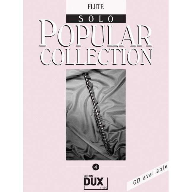 Buku Flute Solo Popular Collection 4, Include CD