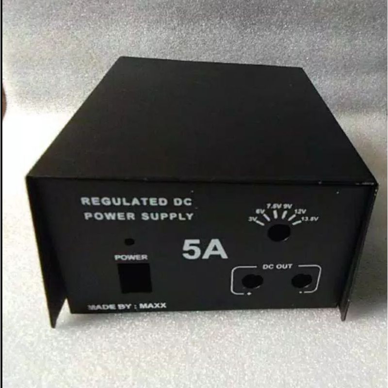 Box adaptor 5 amper plat besi