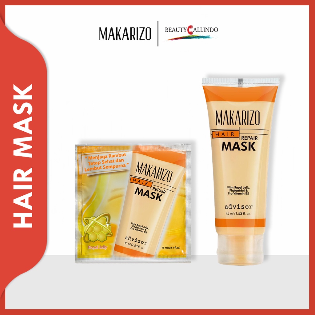 Makarizo Advisor Hair Repair Mask Royal Jelly