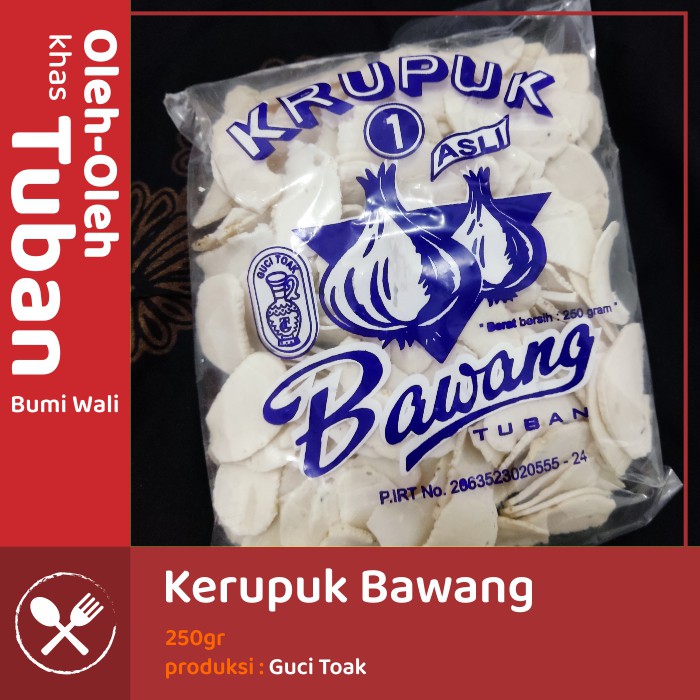 

Kerupuk Bawang - OlehOleh Khas Tuban