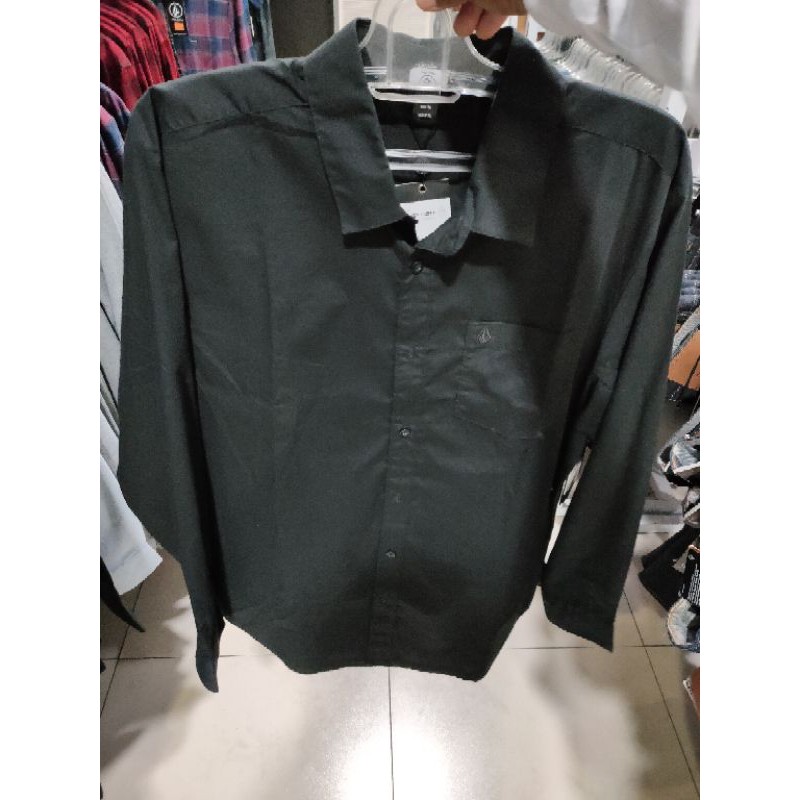 kemeja lengan panjang volcom original v902