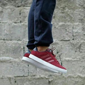 Sepatu Casual ADIDAS VL COURT MAROON ORIGINAL BNWB