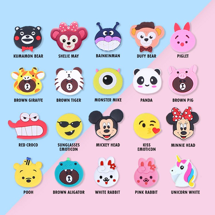 MURMURE.ID | #PART 3# POPSOCKET KARAKTER POP SOCKET EMOJI HP004-2