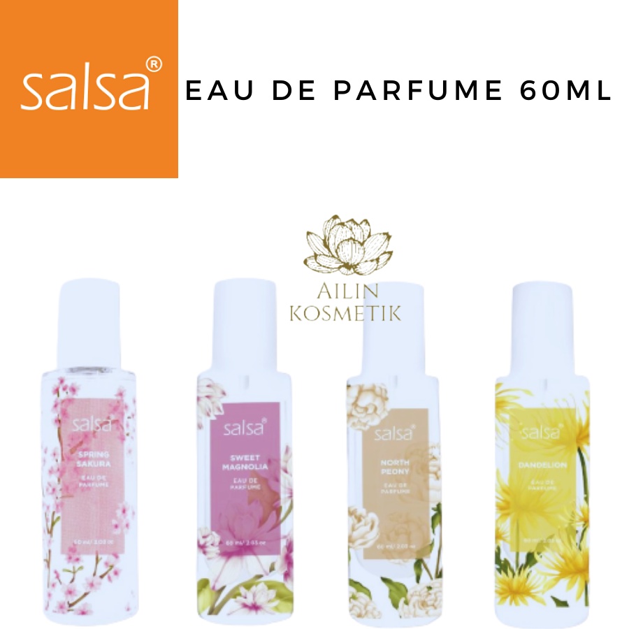 SALSA Eau De Parfume 60ml | Perfume Minyak Wangi by AILIN