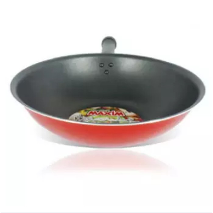 MAXIM HERO WOK 26CM . Panci Teflon WOK . Baru&amp;Original