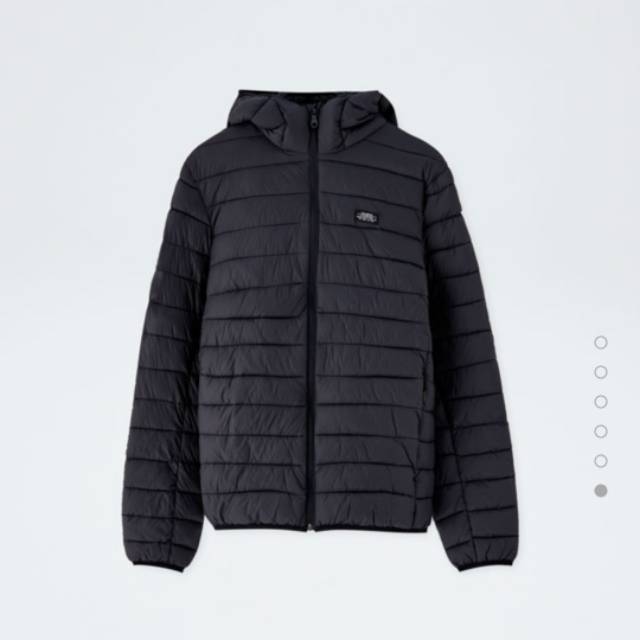 Jaket Pull And Bear Lightweight Hooded Puffer Jacket Shopee Indonesia