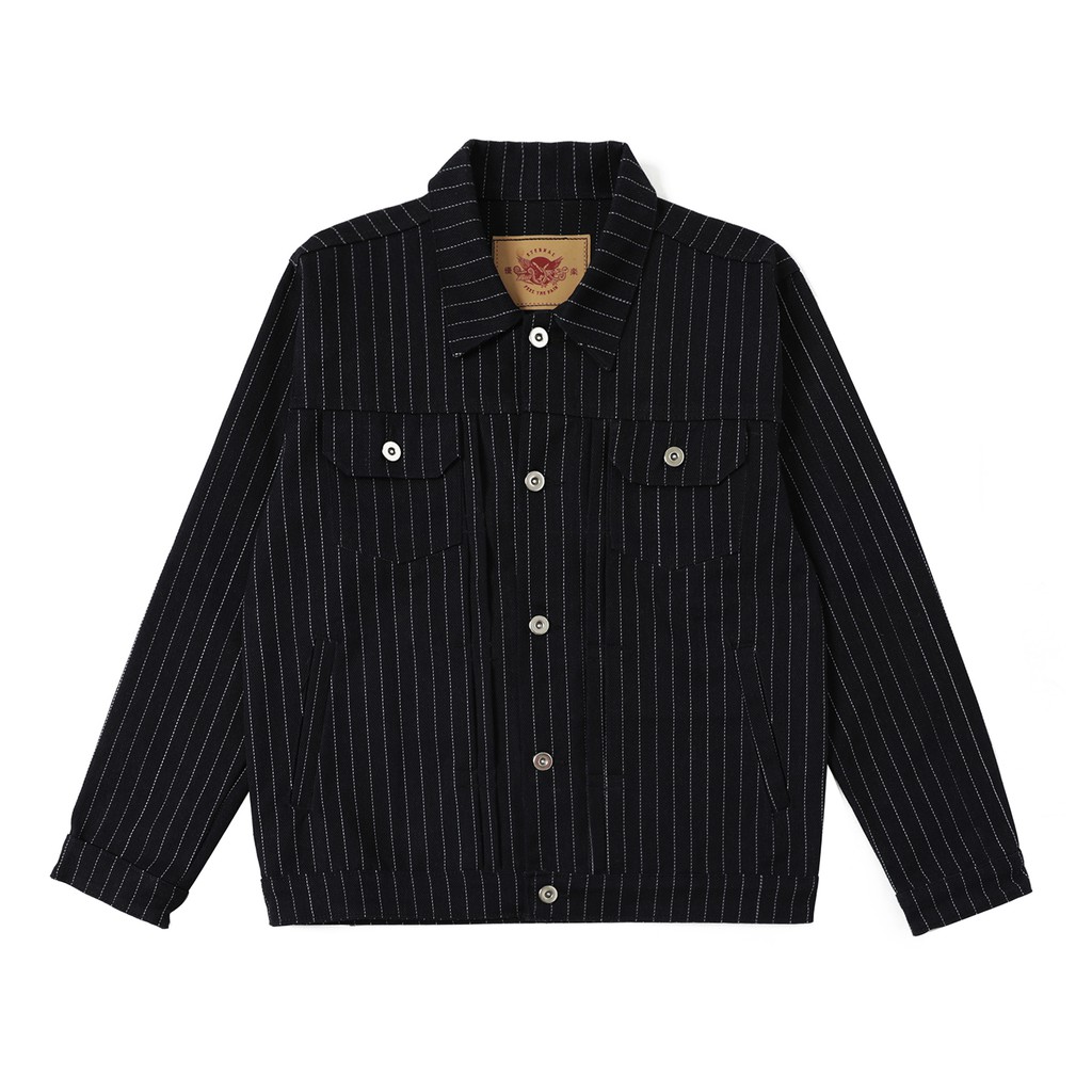 WABASH BLACK TRUCKER JACKET
