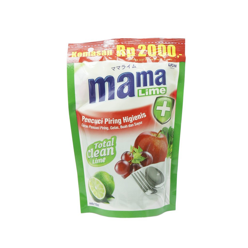 MAMA LIME REFILL TOTAL CLEAN LIME &amp; MINERAL SALT 115ml