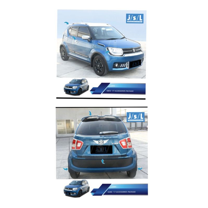 paket aksesoris Suzuki Ignis jsl