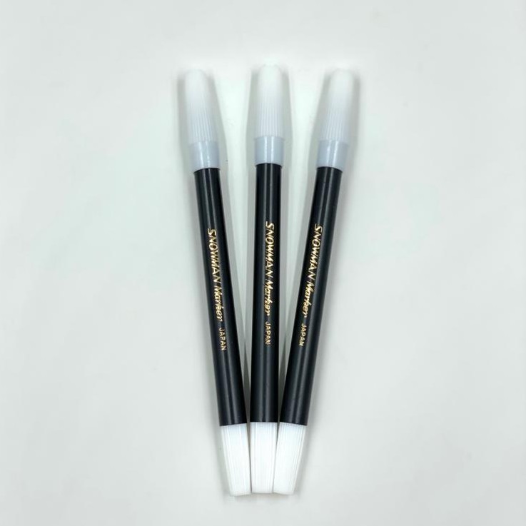 

( DAPAT 1 PCS ) SPIDOL SNOWMAN PW-1A / Pensil Marker Snowman Kecil Warna Hitam Biru Merah PW-1A PW-1