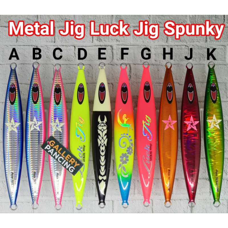 Metal Jig Luck Jig Spunky 400g