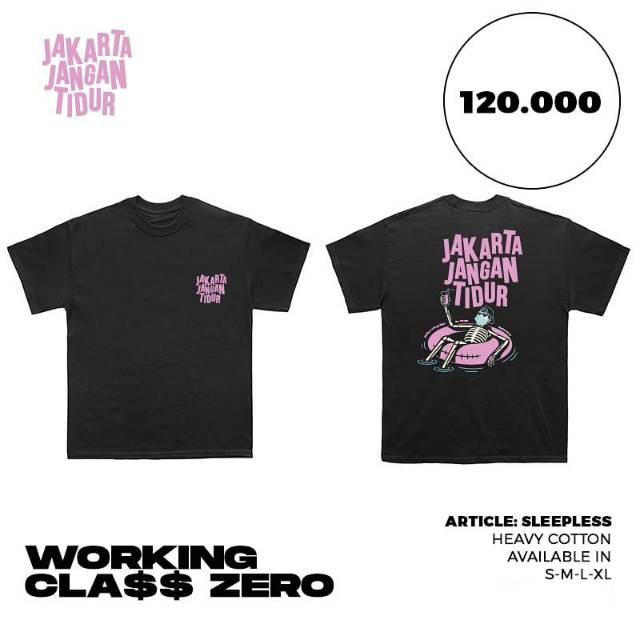 Kaos jakarta jangan tidur