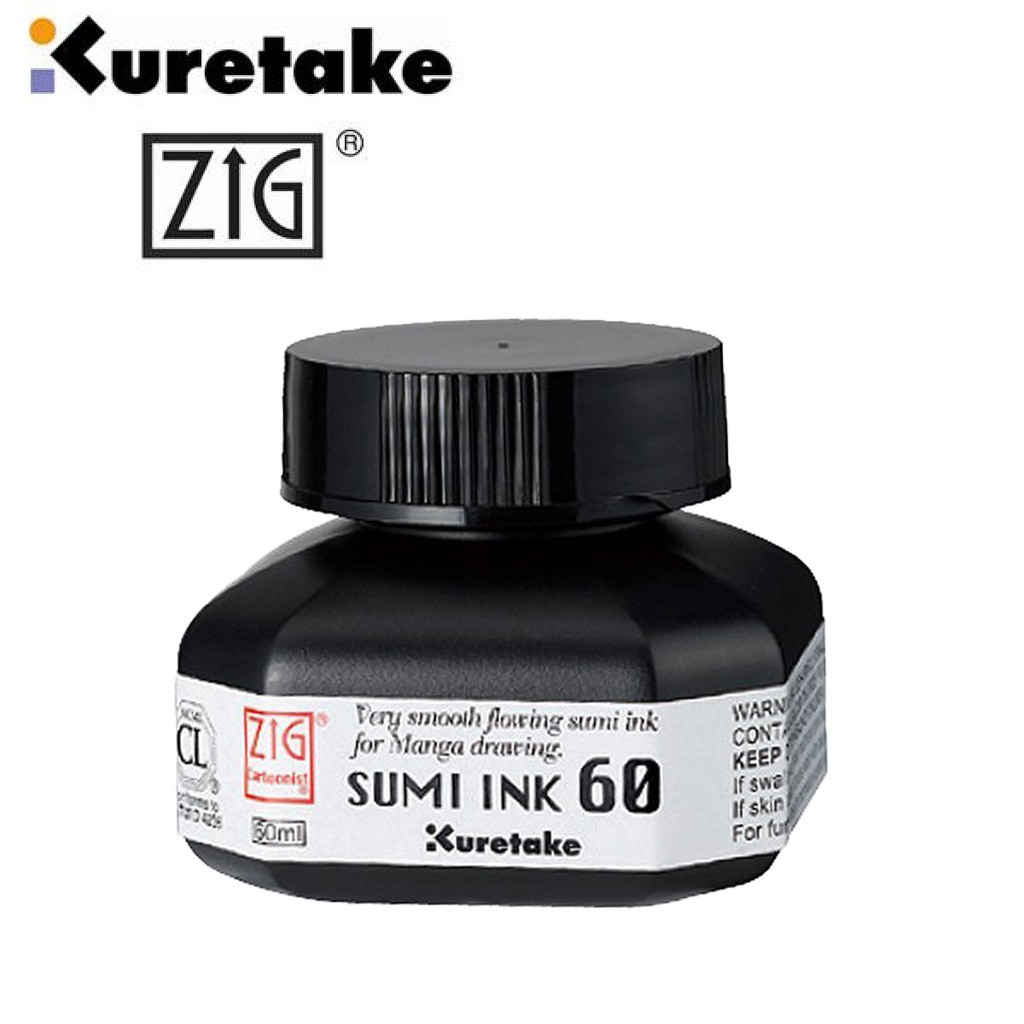 Kuretake ZIG Sumi Ink 60ml / 180ml