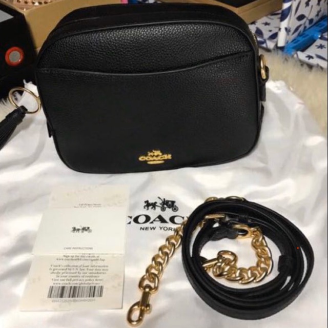Preloved coach camera bag