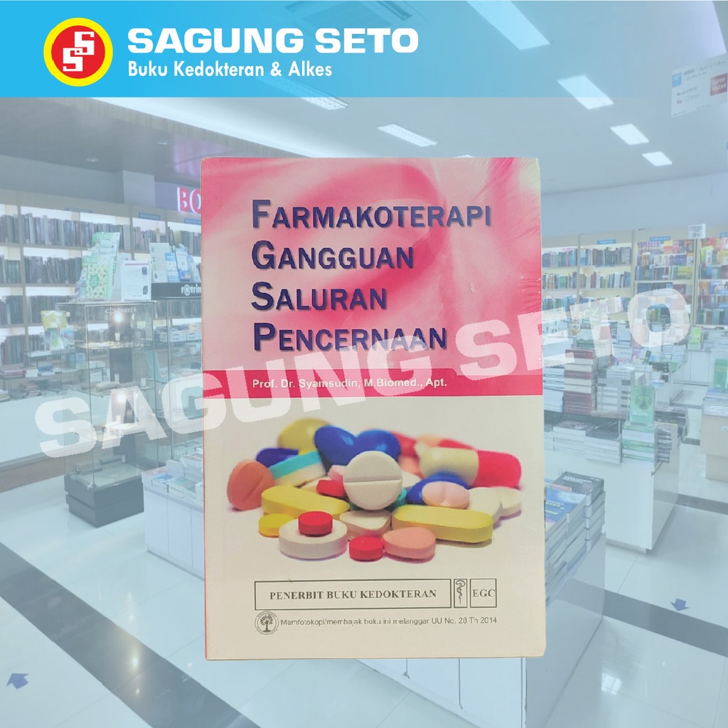 Jual BUKU FARMAKOTERAPI GANGGUAN SALURAN PENCERNAAN / FARMASI - PROF ...