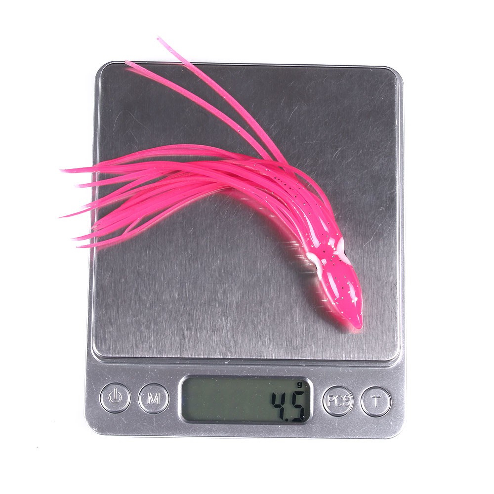 HENGJIA 20Pcs 12cm/4.5g Cumi Umpan Pancing Swimbait Squid Fishing Lure Ikan Bass Soft Bait