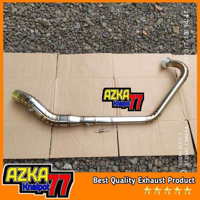 Pipa leher knalpot vixion old - vixion new - vixion advance