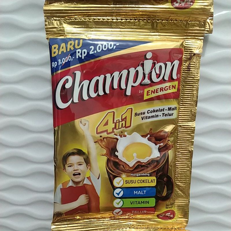 SUSU Coklat Champion 35gr per Pcs