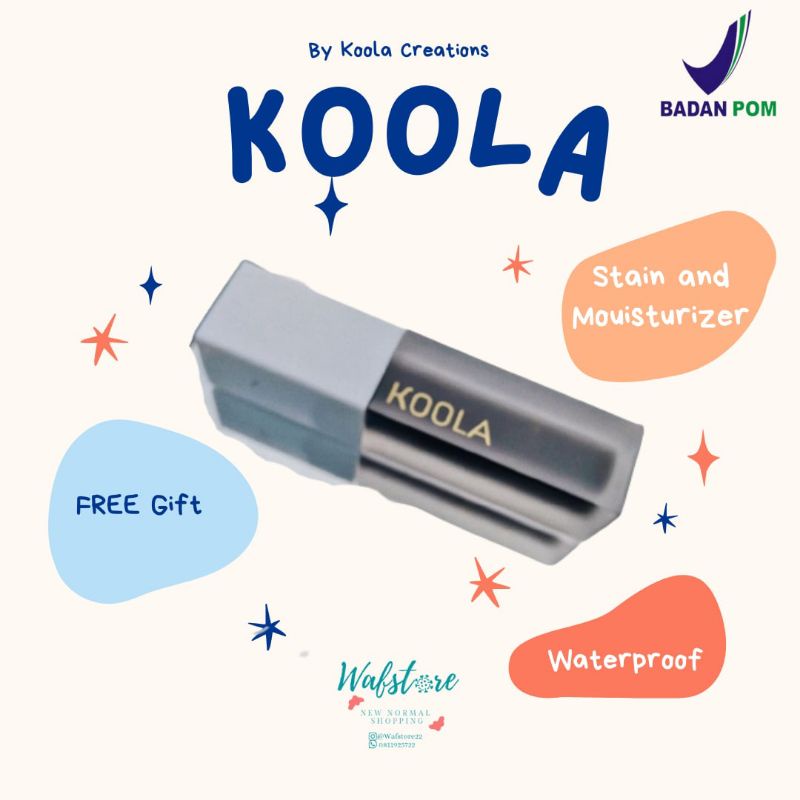 [READY]KOOLA CHOCO STAIN LIPGLOSS