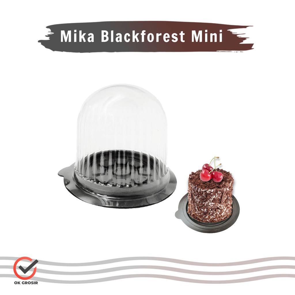 Mika Blackforest Mini / Mika Cup Cake / Mika Cake / Mika Tart [Per 50 Pcs]