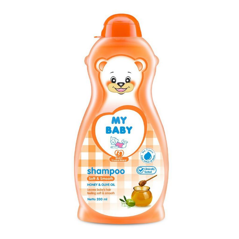 My Baby Shampoo Soft Smooth 200ml/ Sampo bayi