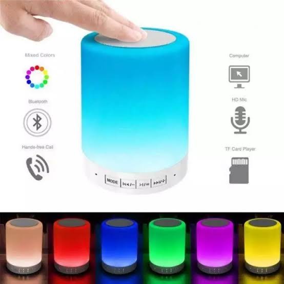 Speaker Bluetooth CL671 Smart Touch Portable Lamp