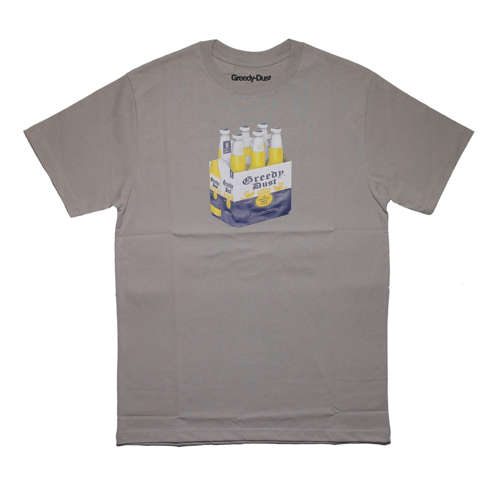 Greedy Dust Tshirt - Corona Beer Grey