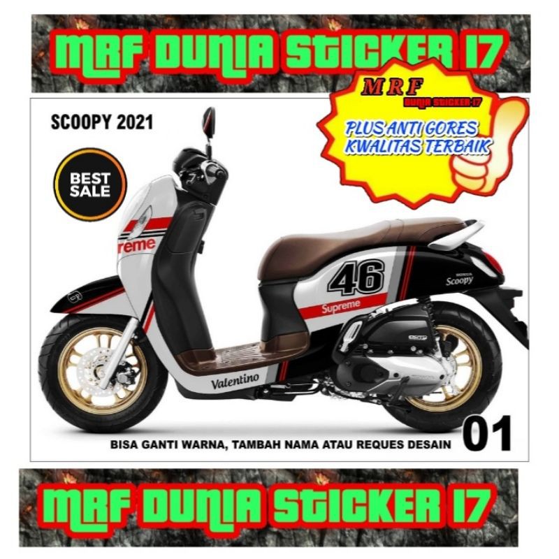 Sticker decal Scoopy 2021 Full Body Sticker Scoopy 2021 Full body Sticker Scoopy 2021 Full body 01