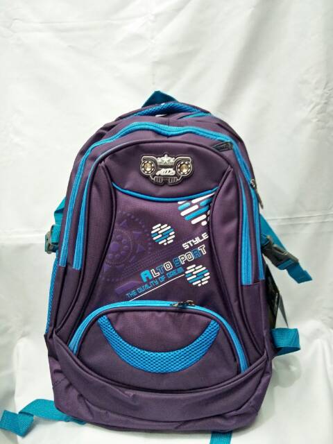 Alto tas ransel anak tas punggung backpack wanita original + rain cover waterproof