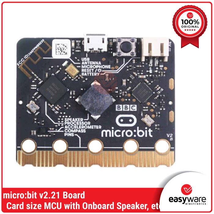 micro:bit v2 Board BBC micro:bit v2.2- card-sized microcontroller