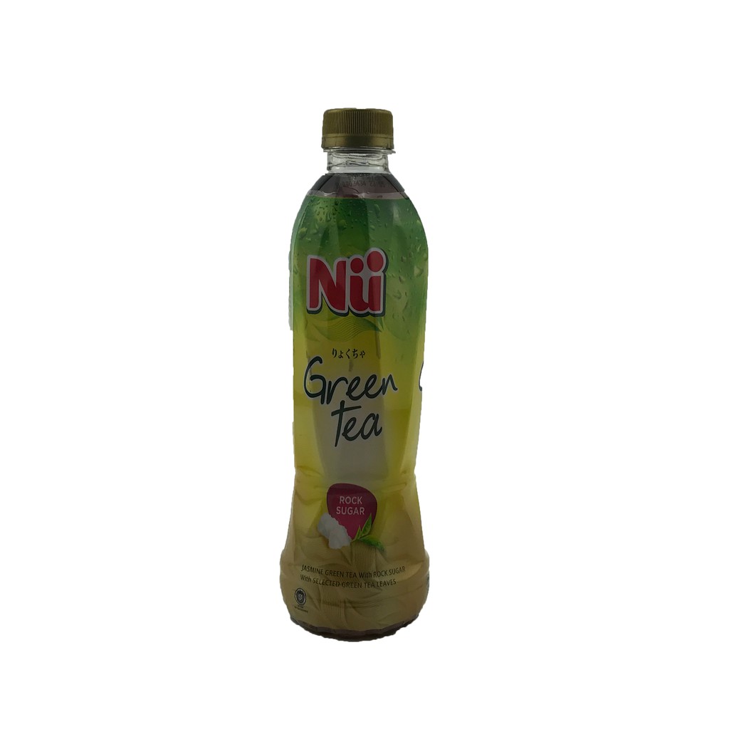 Nu Green Tea / Minuman Teh Hijau / Gula Batu / 450ml