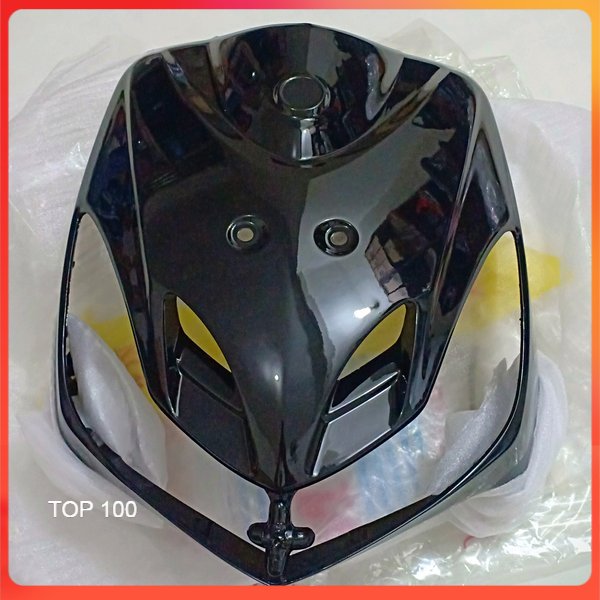 panel tameng kap depan mio smile new 28D hitam non original