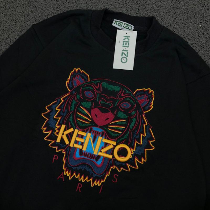 CREWNECK KEN ZO BORDIR HIGH QUALITY CASUAL HYPE FASHION PRIA