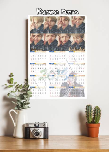 Kalender KPOP Custom Tahun 2023