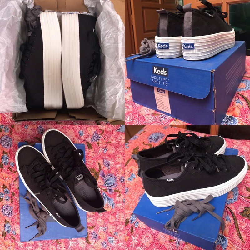 keds Triple Up Solid Black