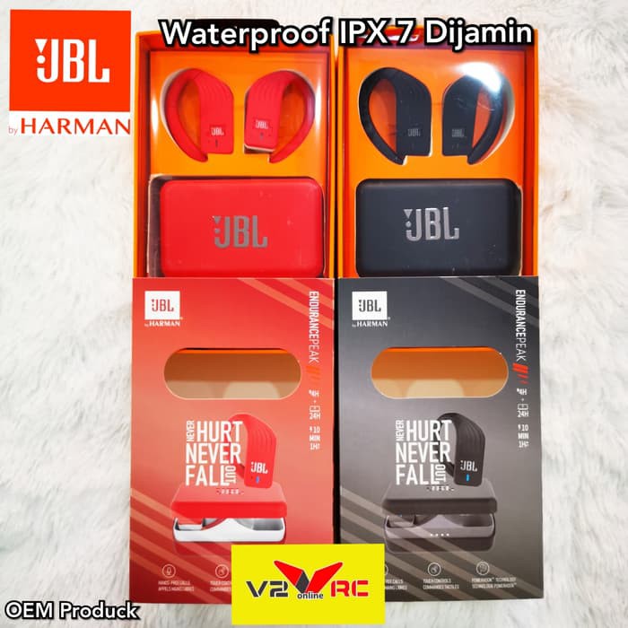 V2C -  JBL Harman Endurance Peak Wireless Bluetooth Waterproof IP7