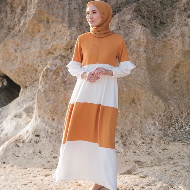 Ayudia Dress in Ginger XL by Wearing Klamby