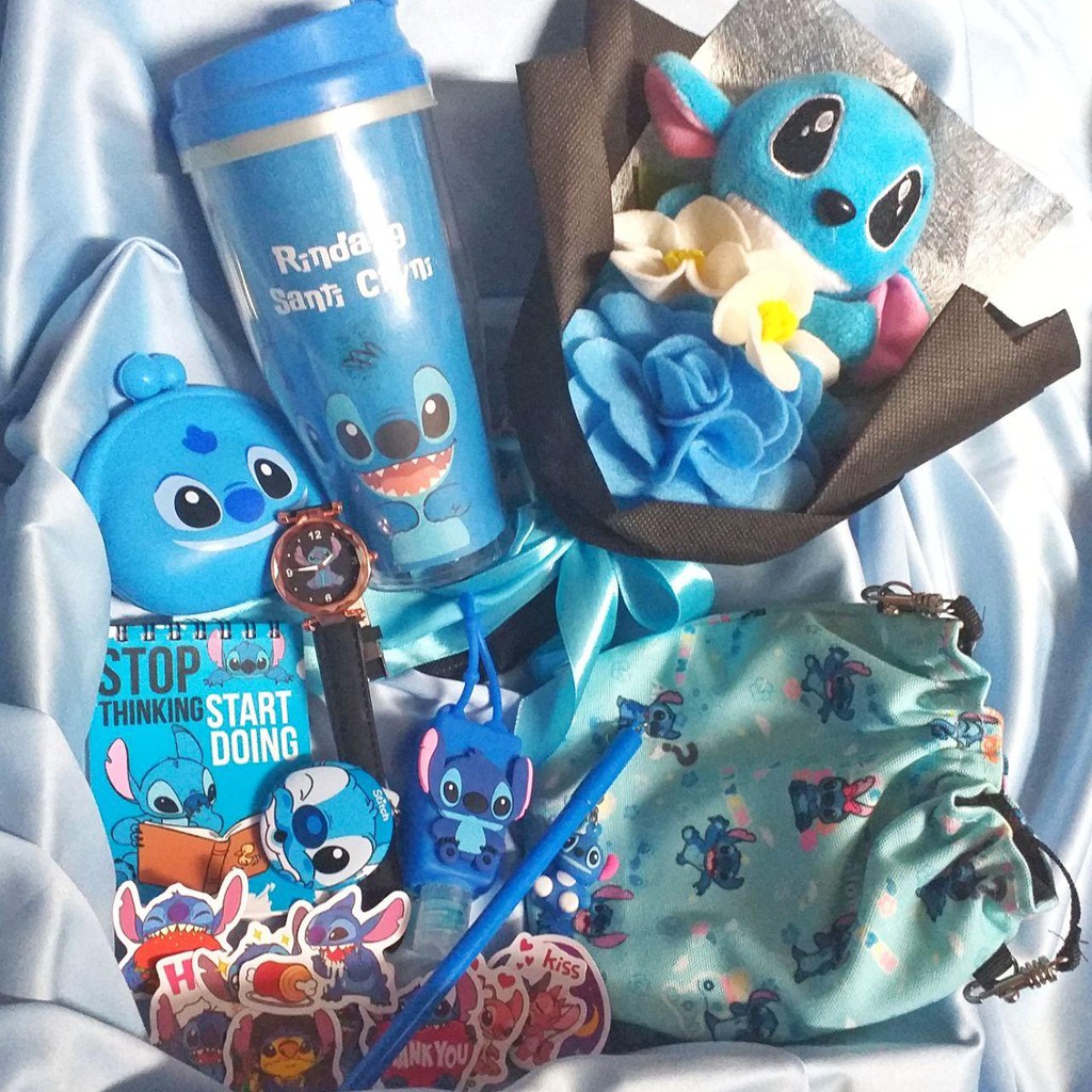 (COD) Gift Box Stitch Kado Unik Lucu untuk Ultah Wisuda ...