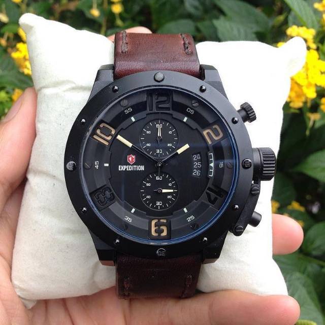 Expedition E 6381 Leather Brown Case Black Original
