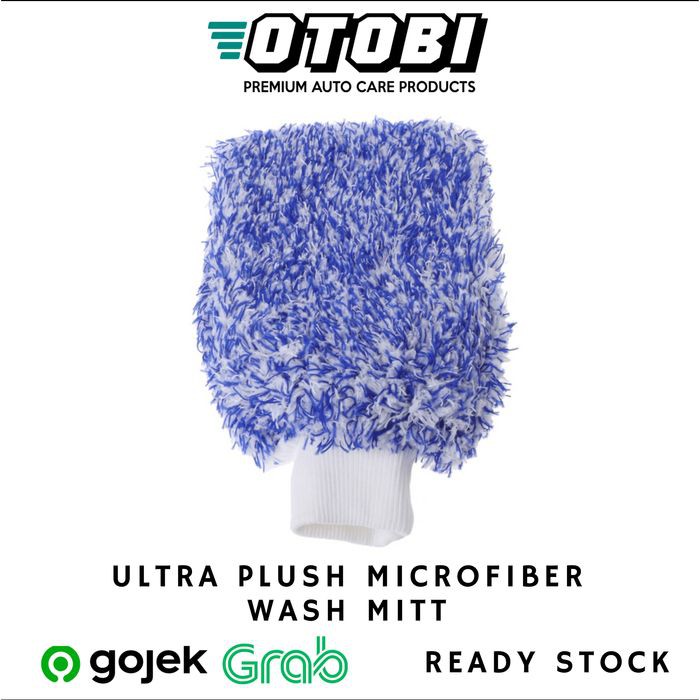 Wash Mitt Sarung Tangan Cuci Mobil Microfiber Motor Detailing Plush