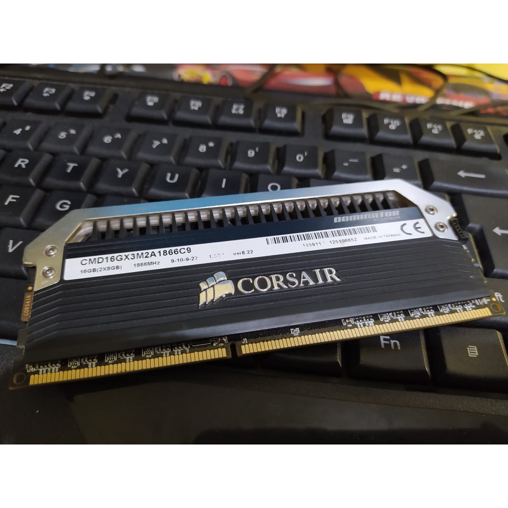 RAM PC Gaming DDR3 Corsair Dominator Platinum 8GB 1866Mhz CL9