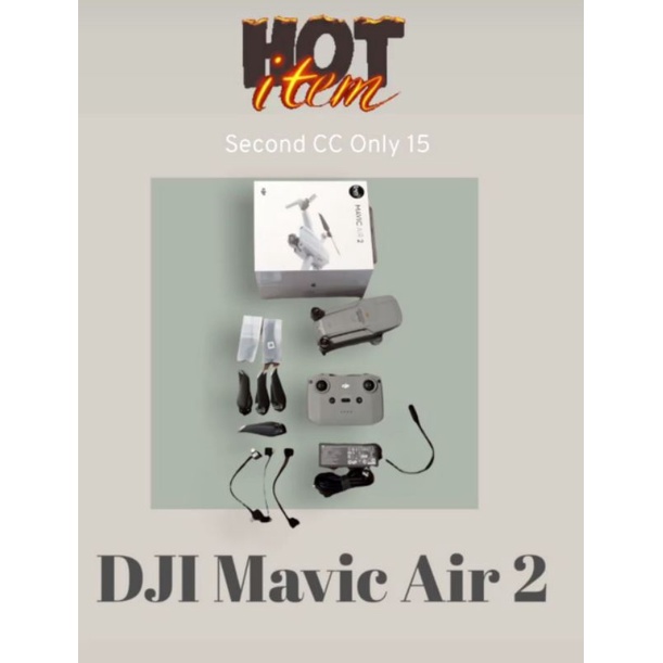 DJI Mavic Air 2 Like New Garansi Second