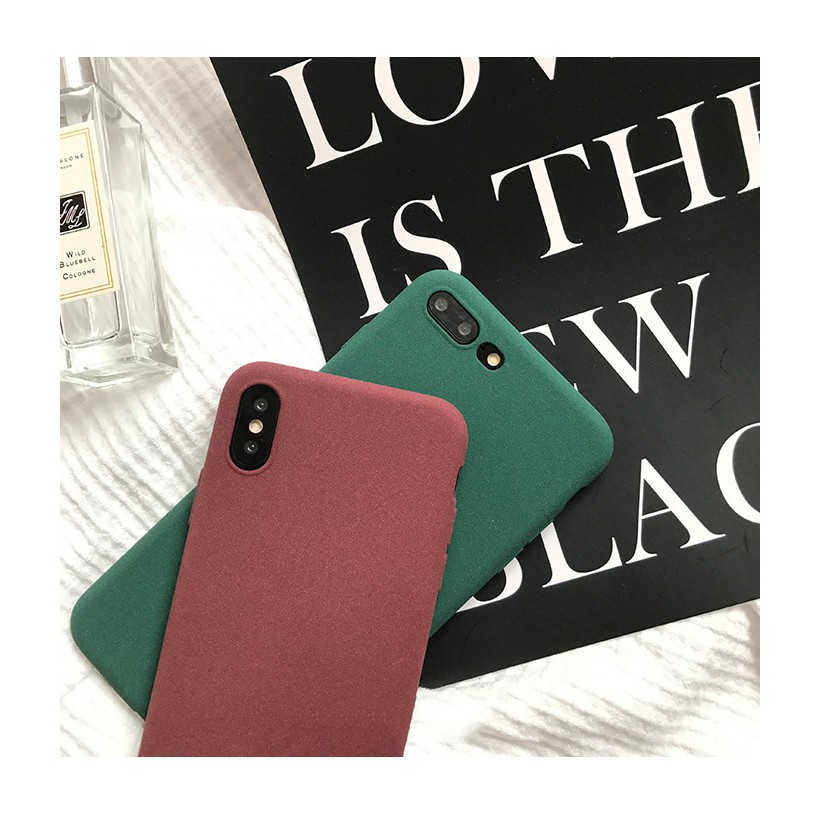 Soft Case Iphone X / Iphone Xs Iphone XR Iphone Xs Max Slim Matte Silicone Sandstone