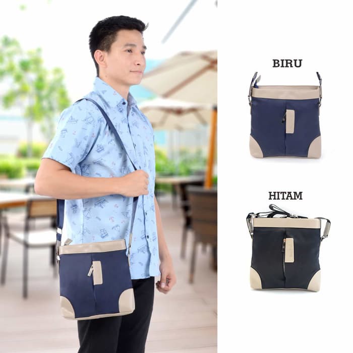 Mega_1688 Men Shoulder Fashion Bag Tas Selempang WEST WOOD MG501