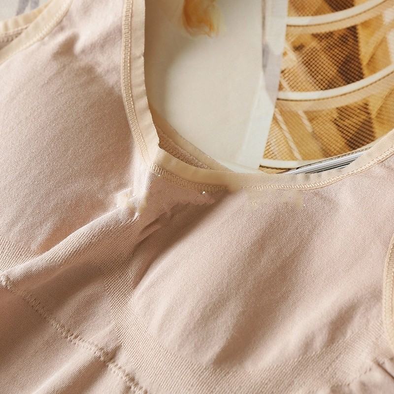 Tank top Wanita Kaos Dalam Wanita Dengan Cup Bra Atasan Bahan Rajut-4