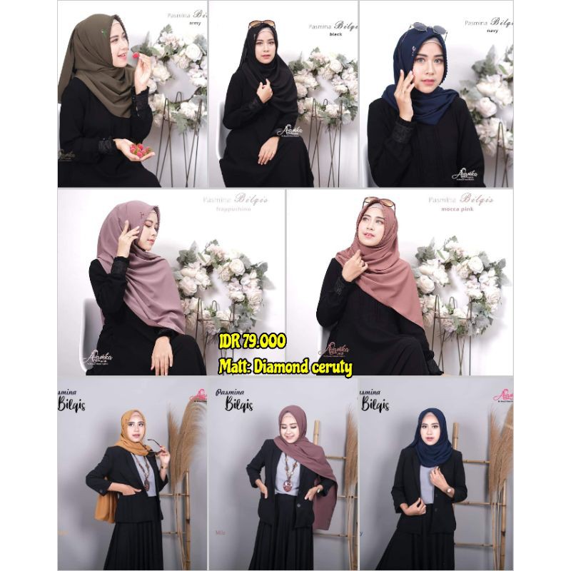 Pasmina Bilqis Azamka