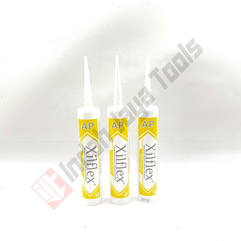 XILFLEX AP Silicone Sealant Botol - Lem Tembak Kaca Aquarium Silikon